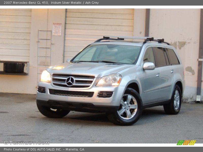 Iridium Silver Metallic / Ash Grey 2007 Mercedes-Benz GL 450