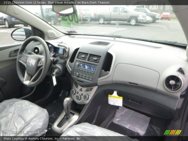 Dashboard of 2015 Sonic LS Sedan