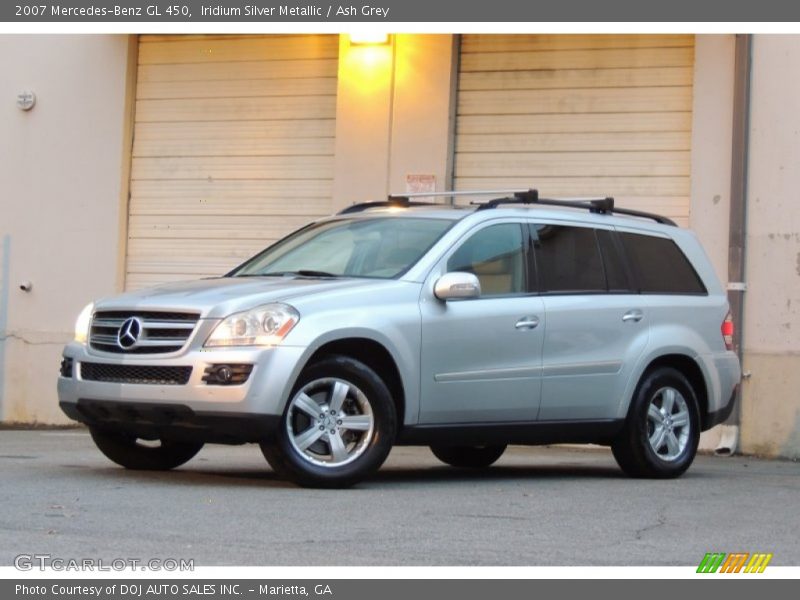 Iridium Silver Metallic / Ash Grey 2007 Mercedes-Benz GL 450