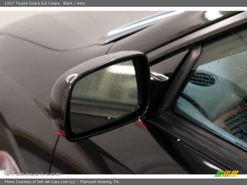 Black / Ivory 2007 Toyota Solara SLE Coupe