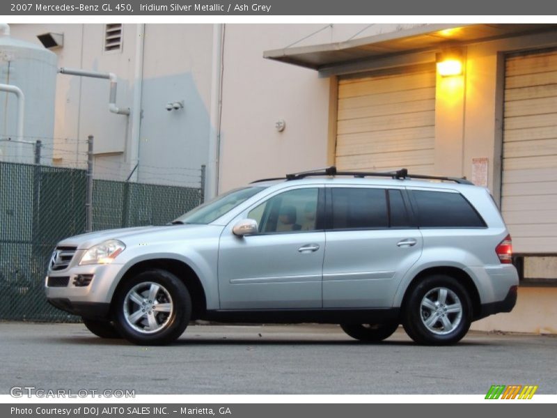 Iridium Silver Metallic / Ash Grey 2007 Mercedes-Benz GL 450