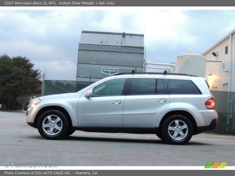 Iridium Silver Metallic / Ash Grey 2007 Mercedes-Benz GL 450