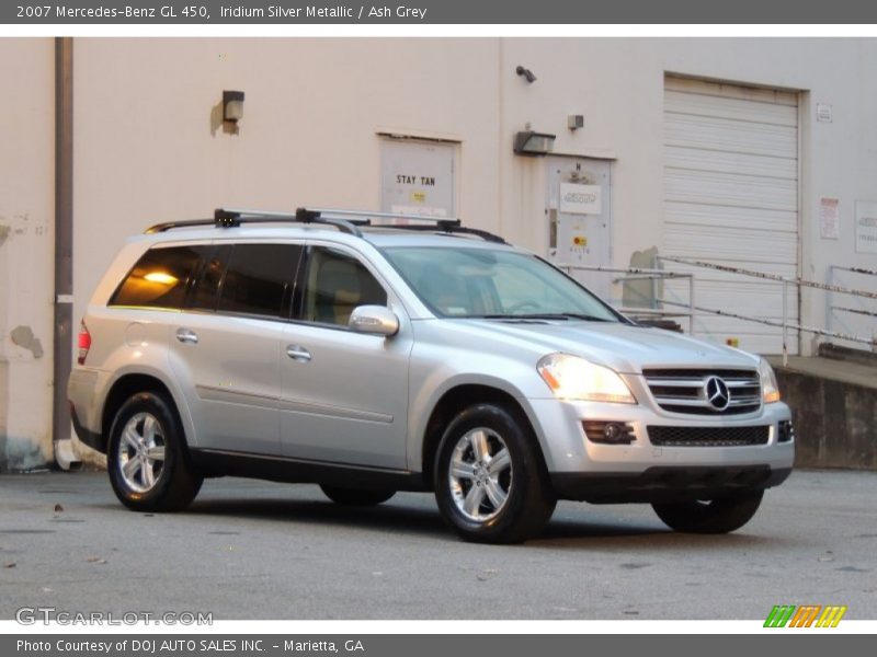 Iridium Silver Metallic / Ash Grey 2007 Mercedes-Benz GL 450