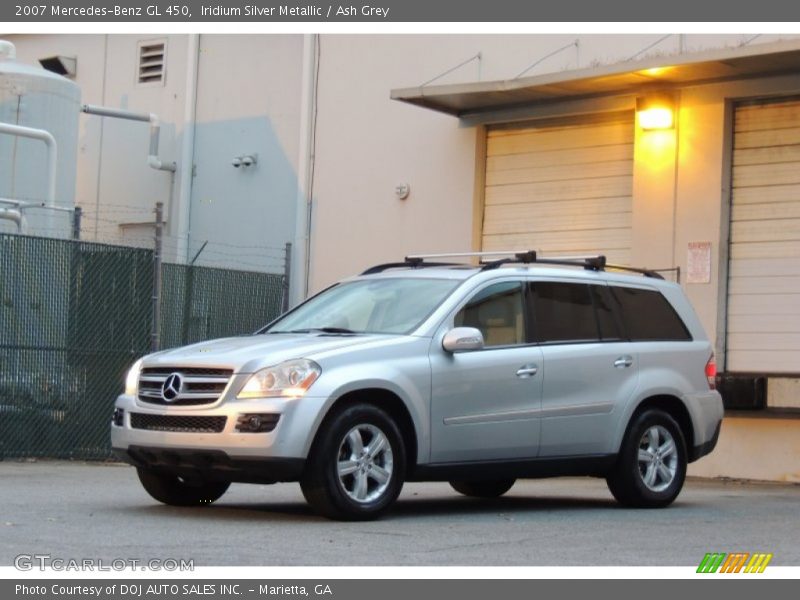 Iridium Silver Metallic / Ash Grey 2007 Mercedes-Benz GL 450