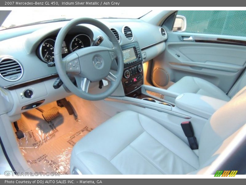Iridium Silver Metallic / Ash Grey 2007 Mercedes-Benz GL 450