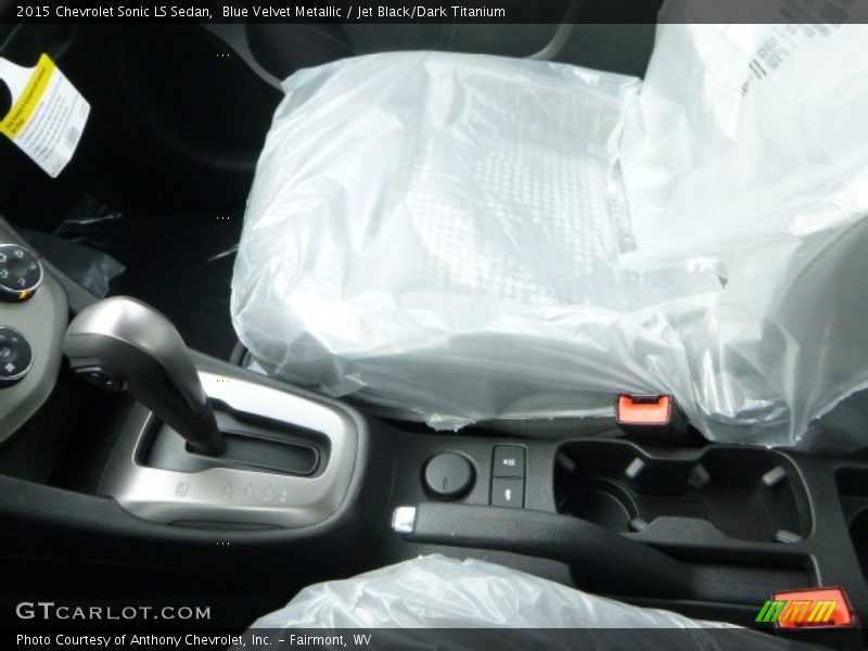 Blue Velvet Metallic / Jet Black/Dark Titanium 2015 Chevrolet Sonic LS Sedan
