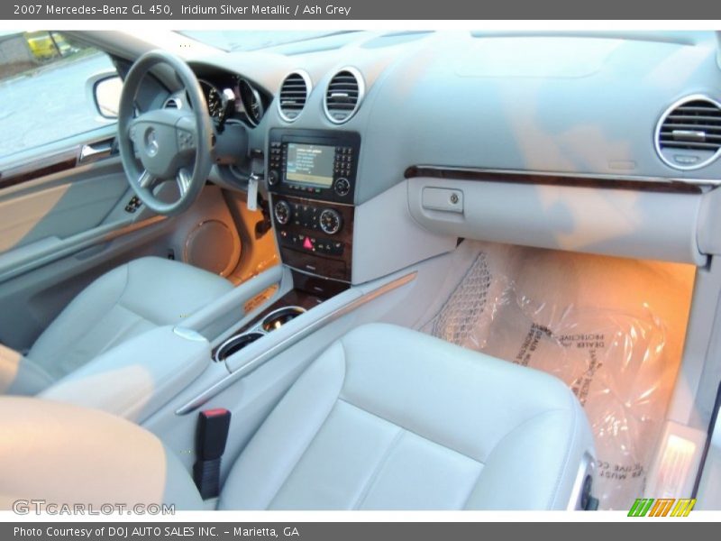 Iridium Silver Metallic / Ash Grey 2007 Mercedes-Benz GL 450