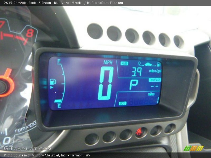  2015 Sonic LS Sedan LS Sedan Gauges