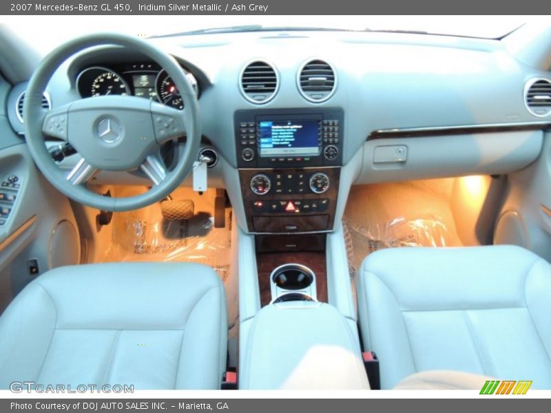Iridium Silver Metallic / Ash Grey 2007 Mercedes-Benz GL 450
