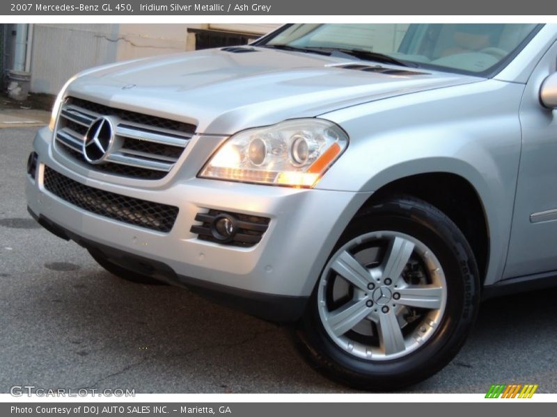 Iridium Silver Metallic / Ash Grey 2007 Mercedes-Benz GL 450
