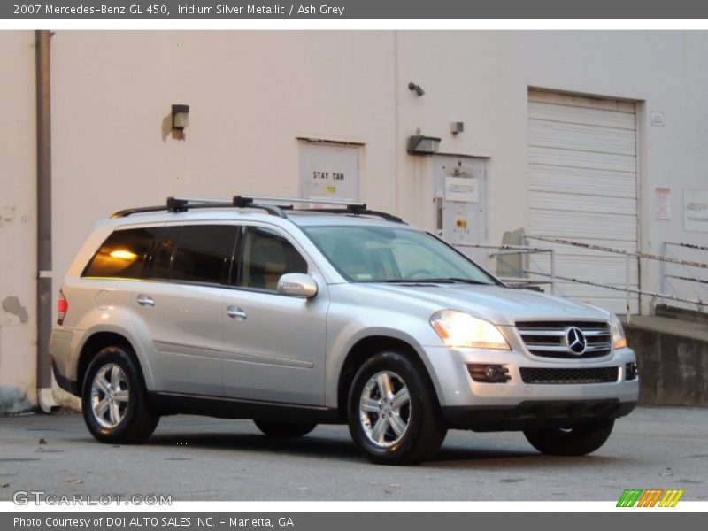 Iridium Silver Metallic / Ash Grey 2007 Mercedes-Benz GL 450