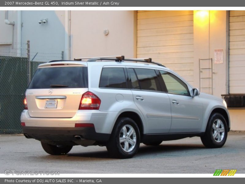 Iridium Silver Metallic / Ash Grey 2007 Mercedes-Benz GL 450