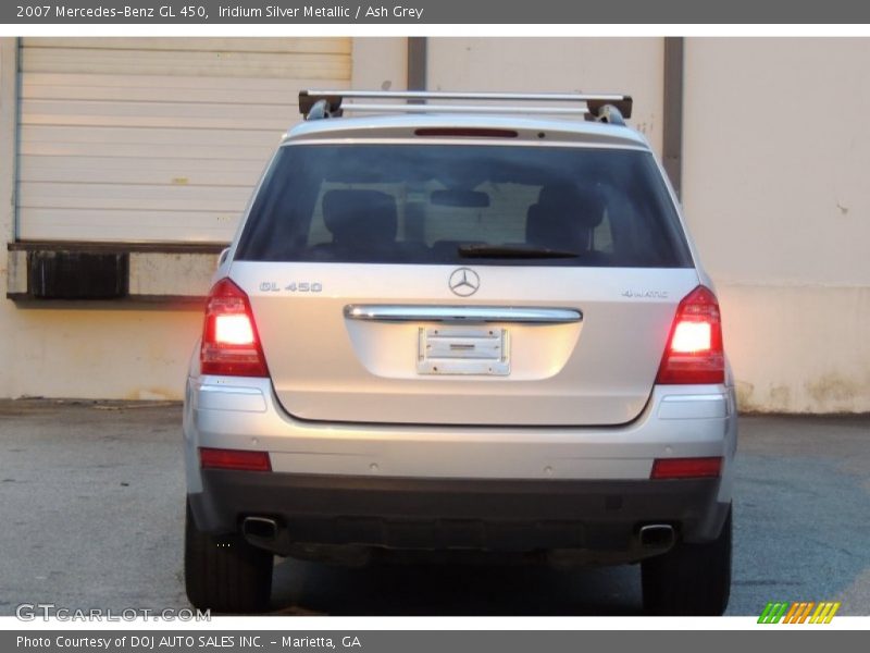 Iridium Silver Metallic / Ash Grey 2007 Mercedes-Benz GL 450