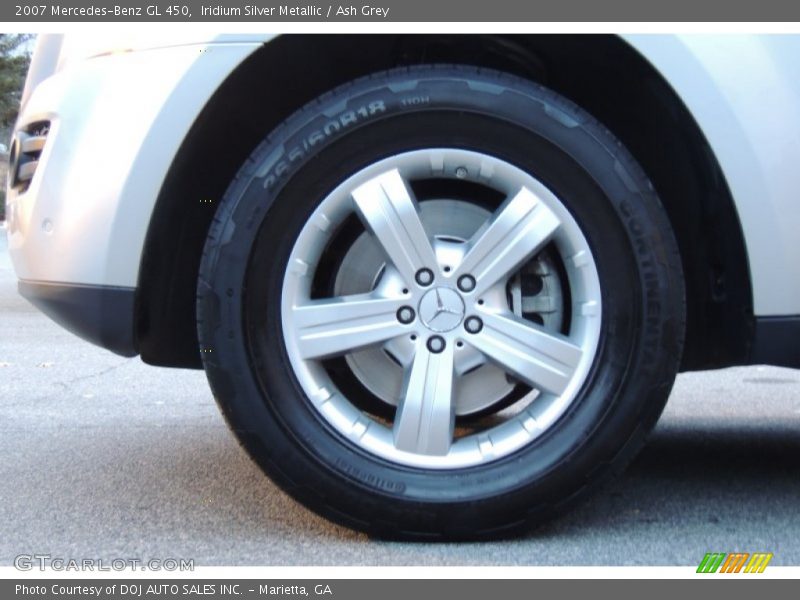 Iridium Silver Metallic / Ash Grey 2007 Mercedes-Benz GL 450