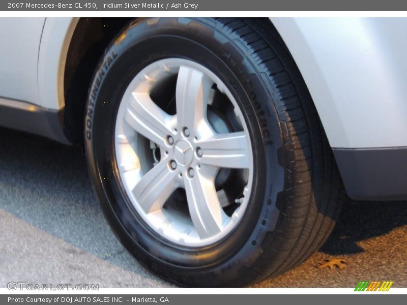 Iridium Silver Metallic / Ash Grey 2007 Mercedes-Benz GL 450