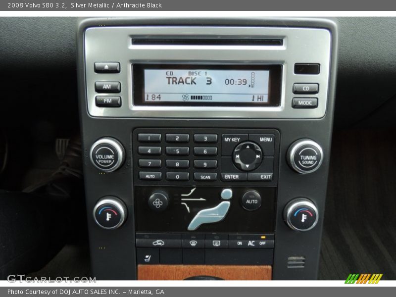 Controls of 2008 S80 3.2