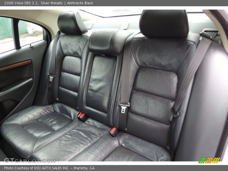 Rear Seat of 2008 S80 3.2