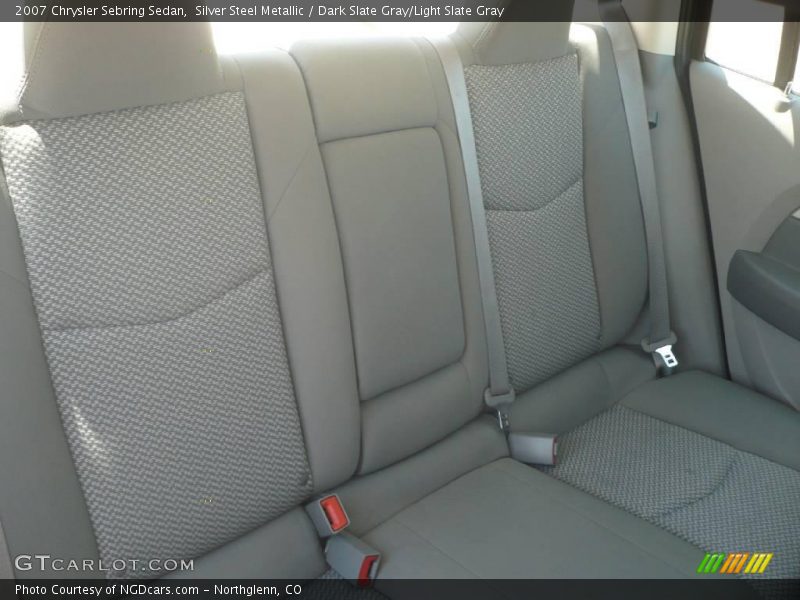 Silver Steel Metallic / Dark Slate Gray/Light Slate Gray 2007 Chrysler Sebring Sedan