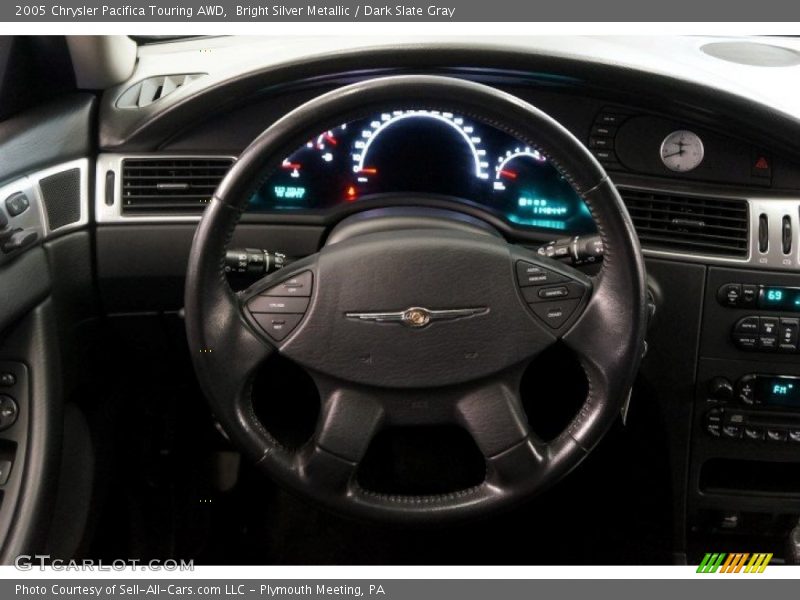 Bright Silver Metallic / Dark Slate Gray 2005 Chrysler Pacifica Touring AWD