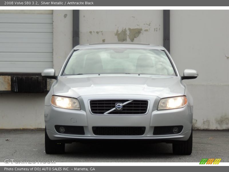 Silver Metallic / Anthracite Black 2008 Volvo S80 3.2