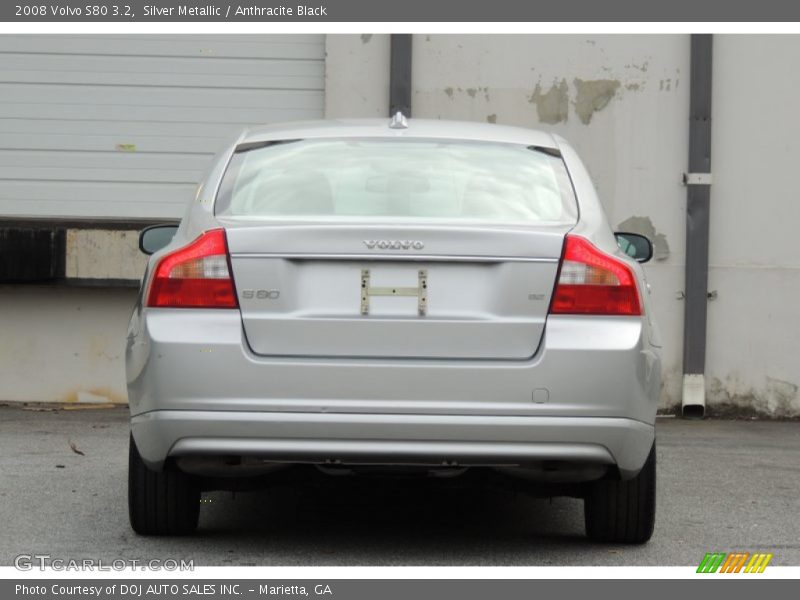Silver Metallic / Anthracite Black 2008 Volvo S80 3.2