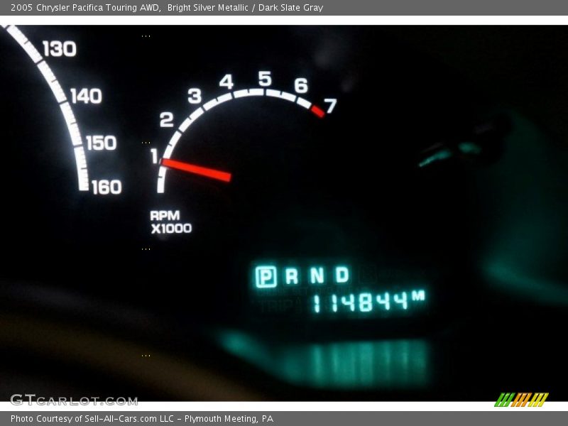 Bright Silver Metallic / Dark Slate Gray 2005 Chrysler Pacifica Touring AWD