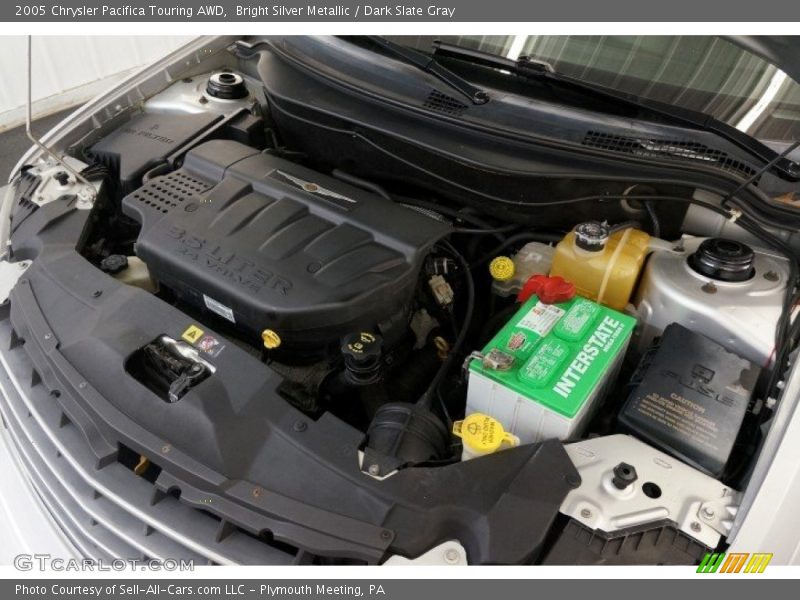 Bright Silver Metallic / Dark Slate Gray 2005 Chrysler Pacifica Touring AWD