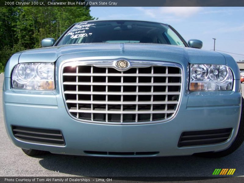 Clearwater Blue Pearl / Dark Slate Gray 2008 Chrysler 300 LX