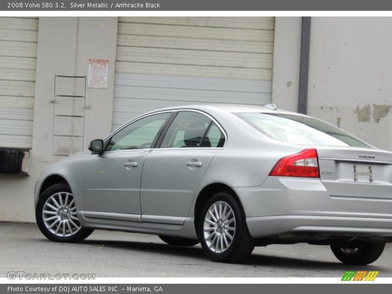 Silver Metallic / Anthracite Black 2008 Volvo S80 3.2