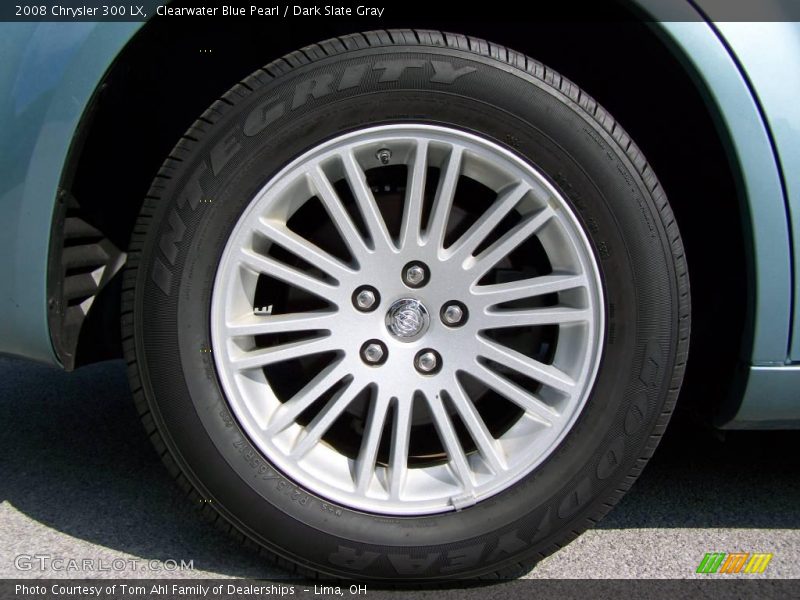 Clearwater Blue Pearl / Dark Slate Gray 2008 Chrysler 300 LX