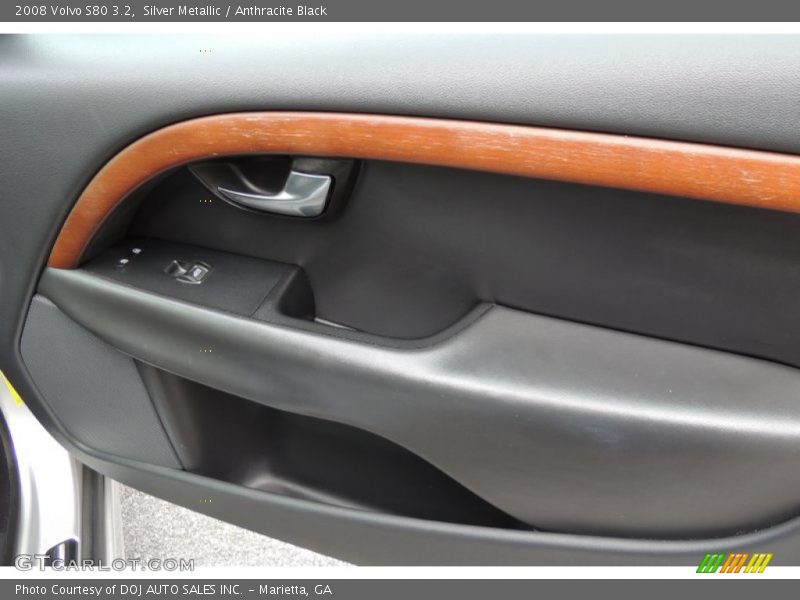 Silver Metallic / Anthracite Black 2008 Volvo S80 3.2