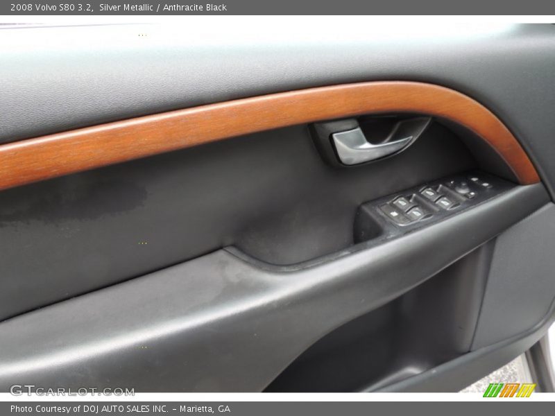 Silver Metallic / Anthracite Black 2008 Volvo S80 3.2