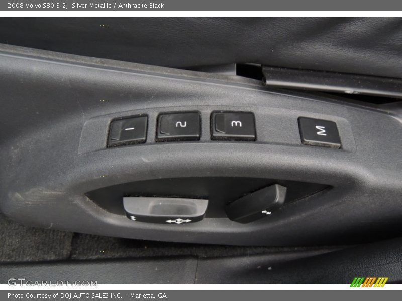 Silver Metallic / Anthracite Black 2008 Volvo S80 3.2