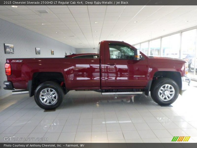  2015 Silverado 2500HD LT Regular Cab 4x4 Deep Ruby Metallic