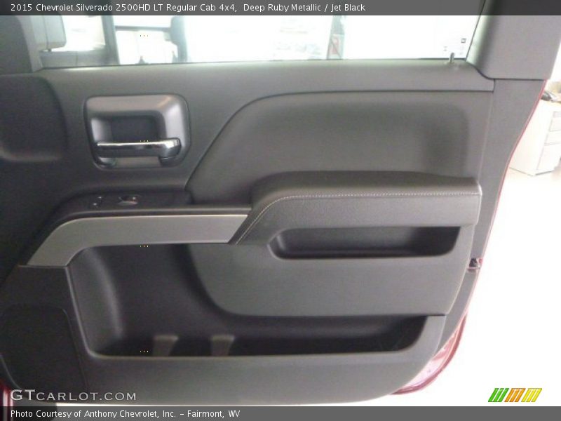 Deep Ruby Metallic / Jet Black 2015 Chevrolet Silverado 2500HD LT Regular Cab 4x4