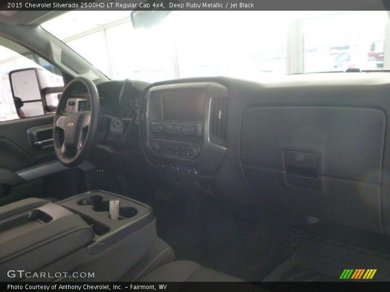 Deep Ruby Metallic / Jet Black 2015 Chevrolet Silverado 2500HD LT Regular Cab 4x4
