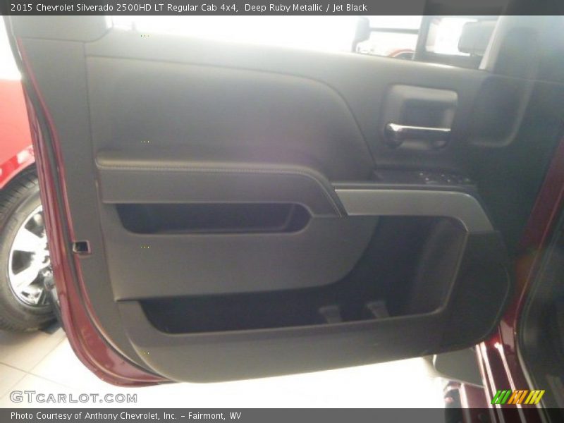 Deep Ruby Metallic / Jet Black 2015 Chevrolet Silverado 2500HD LT Regular Cab 4x4