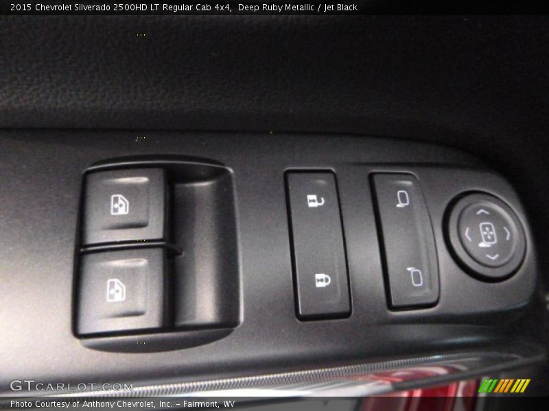 Deep Ruby Metallic / Jet Black 2015 Chevrolet Silverado 2500HD LT Regular Cab 4x4
