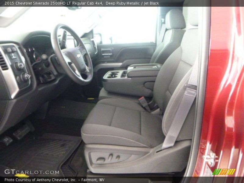 Deep Ruby Metallic / Jet Black 2015 Chevrolet Silverado 2500HD LT Regular Cab 4x4