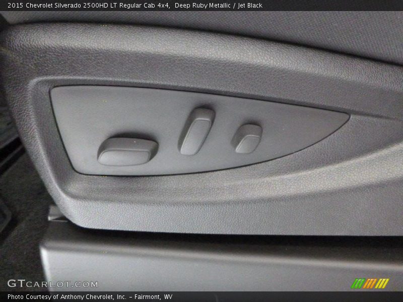 Deep Ruby Metallic / Jet Black 2015 Chevrolet Silverado 2500HD LT Regular Cab 4x4