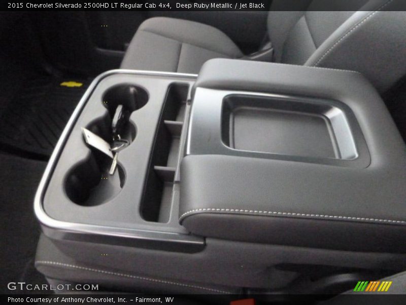 Deep Ruby Metallic / Jet Black 2015 Chevrolet Silverado 2500HD LT Regular Cab 4x4