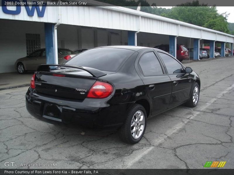 Black / Dark Slate Gray 2003 Dodge Neon SXT