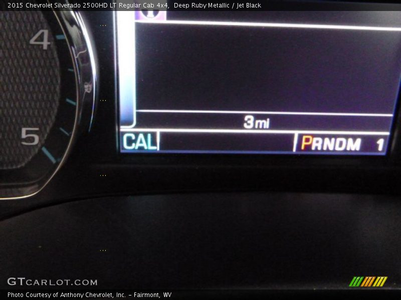 Deep Ruby Metallic / Jet Black 2015 Chevrolet Silverado 2500HD LT Regular Cab 4x4