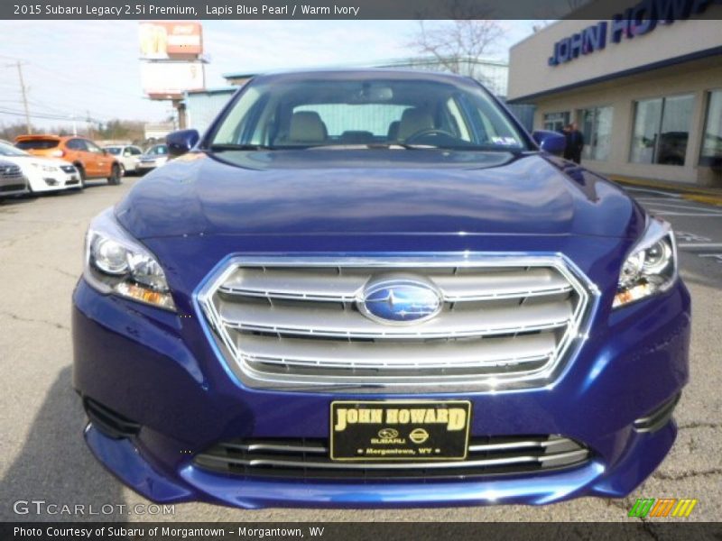 Lapis Blue Pearl / Warm Ivory 2015 Subaru Legacy 2.5i Premium