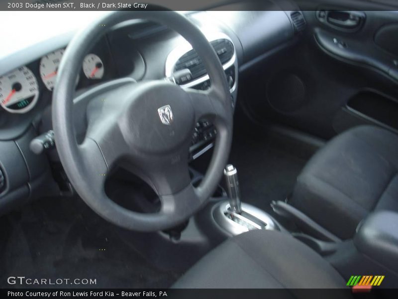 Black / Dark Slate Gray 2003 Dodge Neon SXT