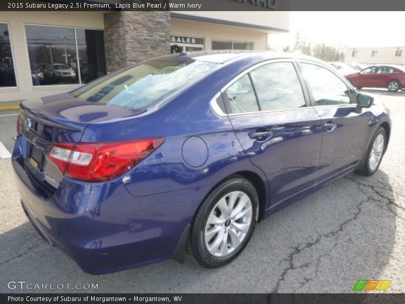 Lapis Blue Pearl / Warm Ivory 2015 Subaru Legacy 2.5i Premium