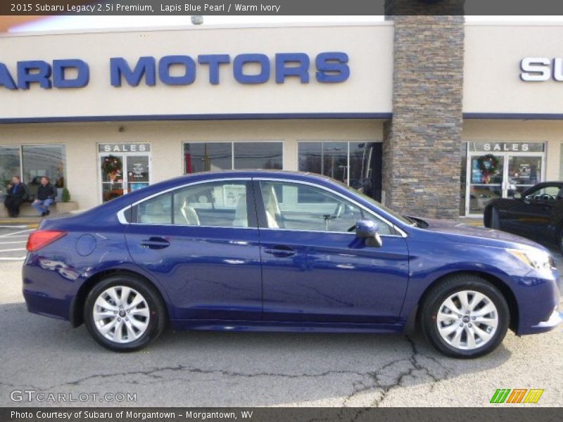 Lapis Blue Pearl / Warm Ivory 2015 Subaru Legacy 2.5i Premium