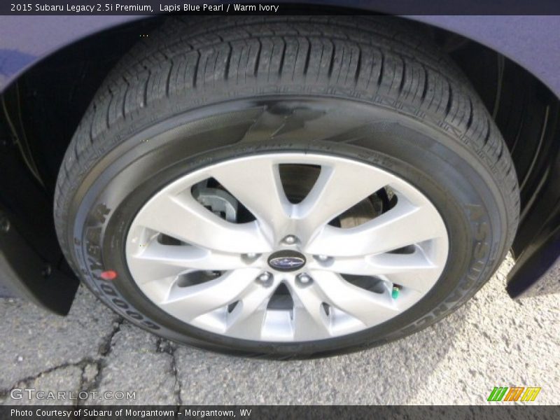 Lapis Blue Pearl / Warm Ivory 2015 Subaru Legacy 2.5i Premium