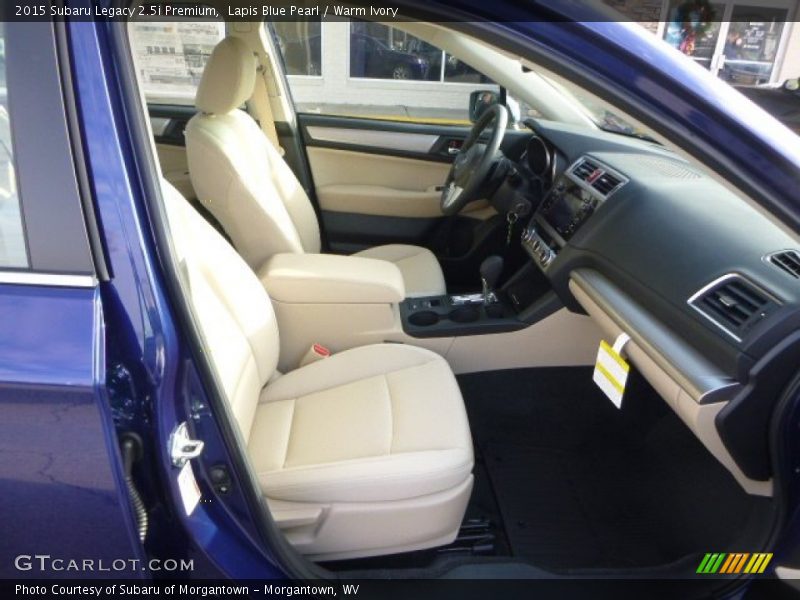 Lapis Blue Pearl / Warm Ivory 2015 Subaru Legacy 2.5i Premium