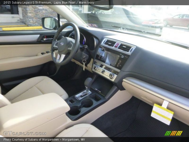 Lapis Blue Pearl / Warm Ivory 2015 Subaru Legacy 2.5i Premium